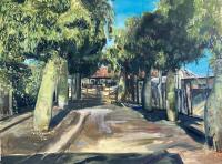 Trees in Shapira neighborhood
